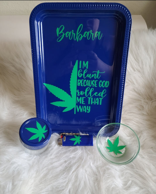 I'm Blunt Rolling Trays 4pc