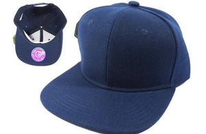 Navy Snapback Hat