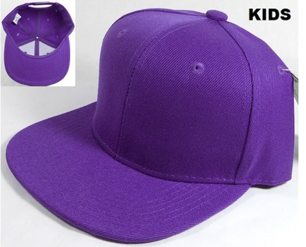 Purple Snapback Hat