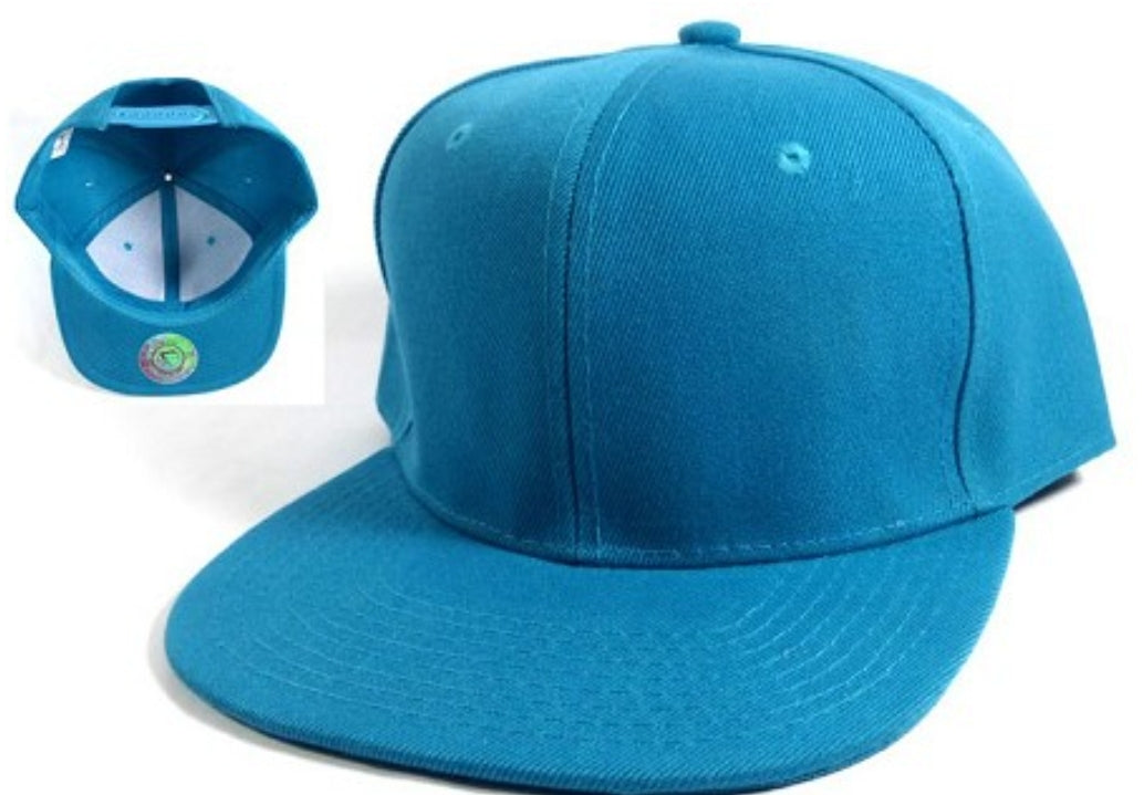 Turquoise Snapback Hat