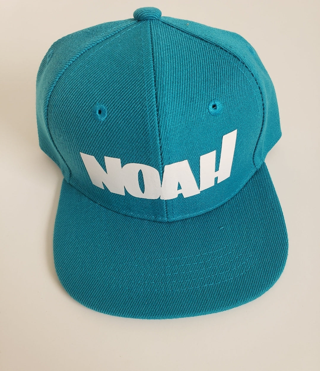 Turquoise Snapback Hat