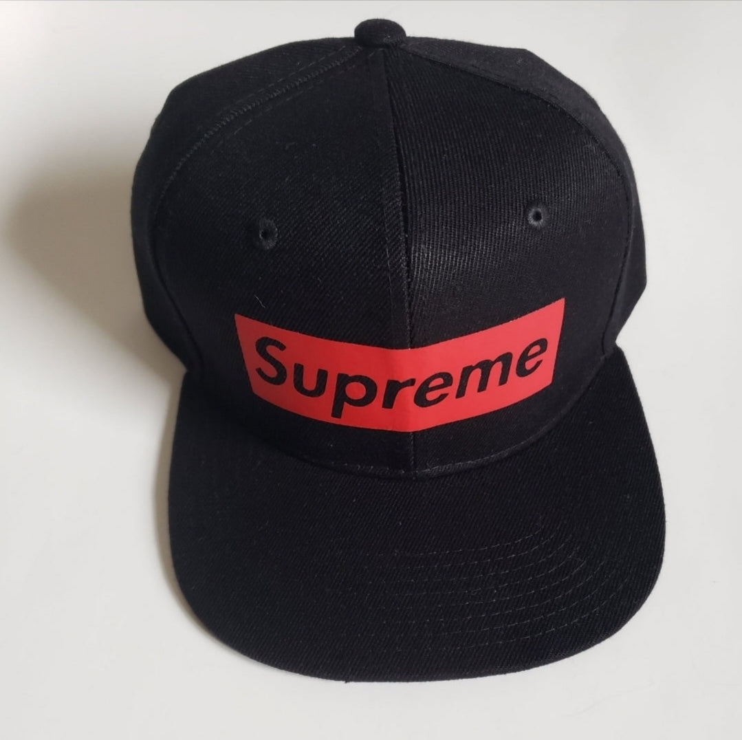 Black Snapback Hat