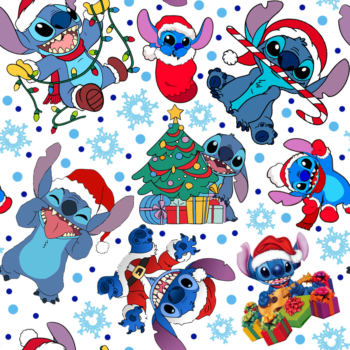 Stitch Disney Christmas Handmade