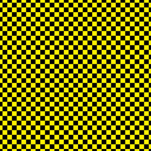 Yellow Checker Handmade