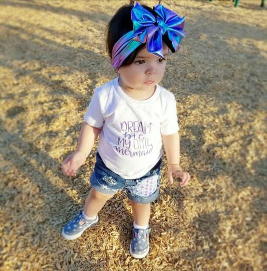 Dream Big Little Mermaid Girls Shirt