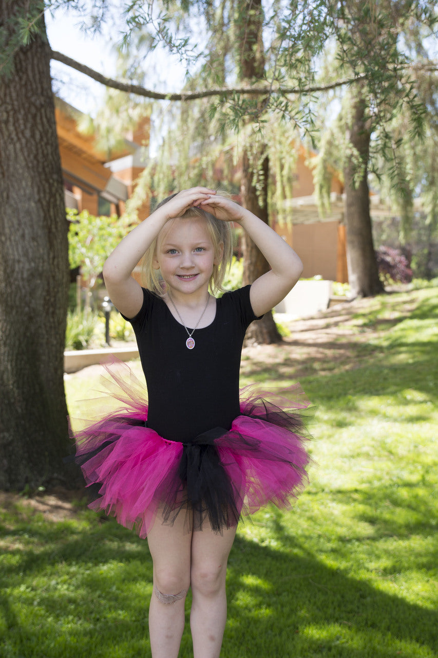 Black & Fuchsia Tutu