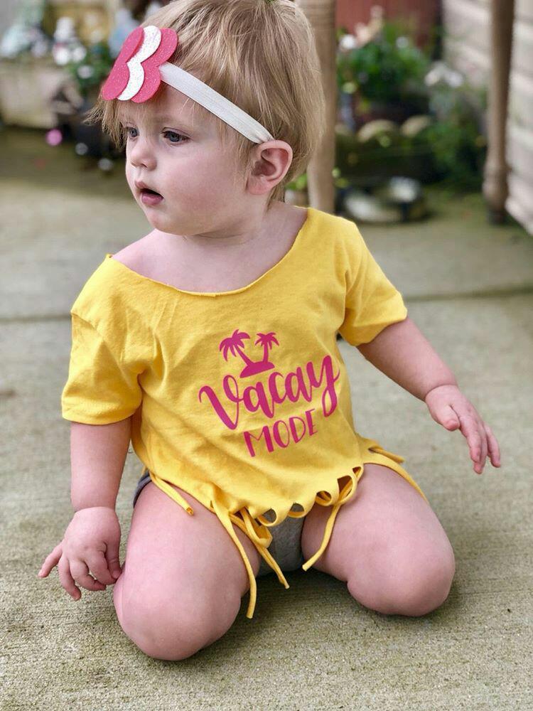 Vacay Mode Girls Shirt