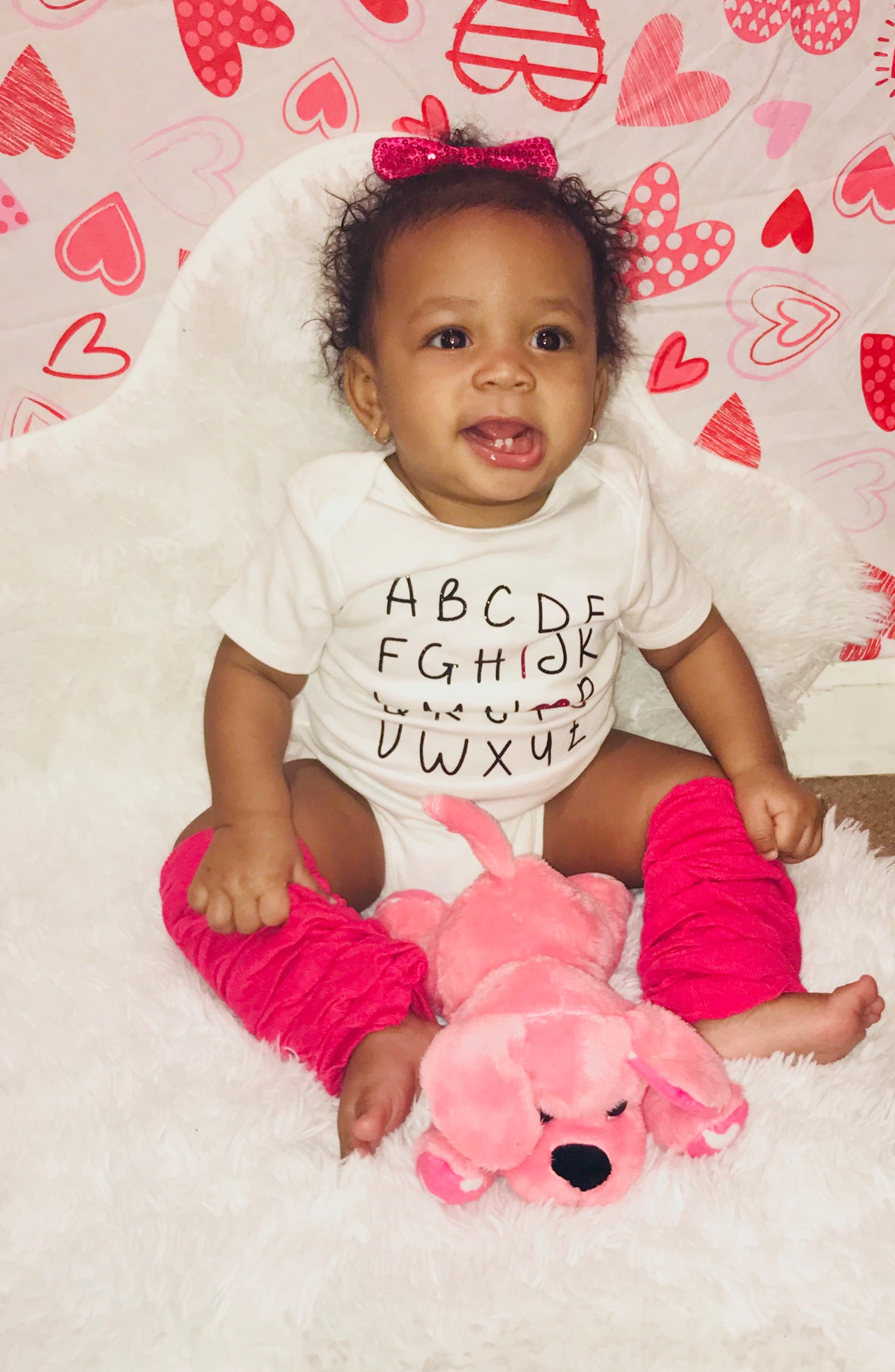 ABC I LOVE U Girls Shirt