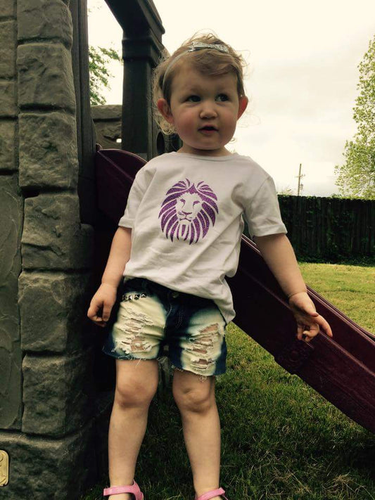 Lion Face Girls Shirt Boys Shirt