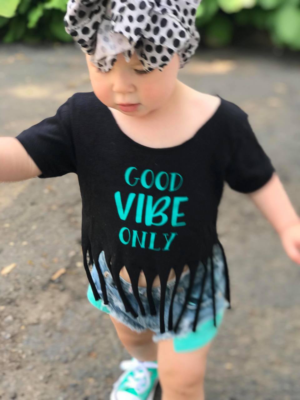 Good Vibes Girls Shirt