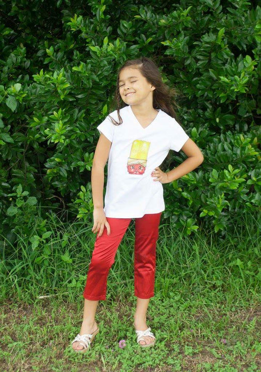 Shopkins Chocolate Bar Girls Shirt