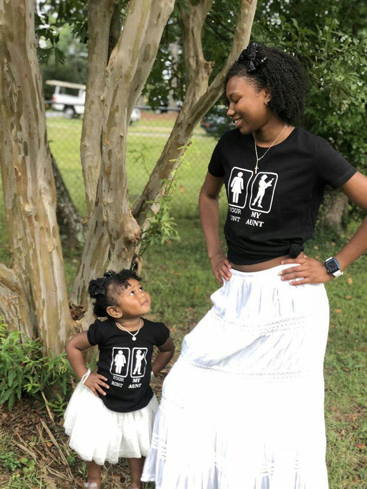 Your Aunt My Aunt Boys Shirt Girls Shirt