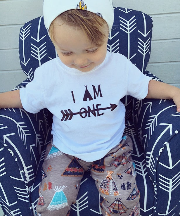 I am one Birthday Shirt Boys Shirt Girls Shirt