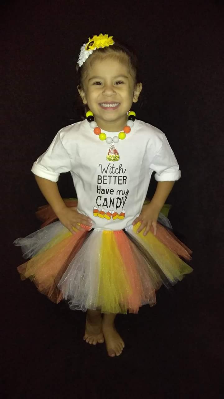 Witch better have my candy Halloween Tutu Outfit