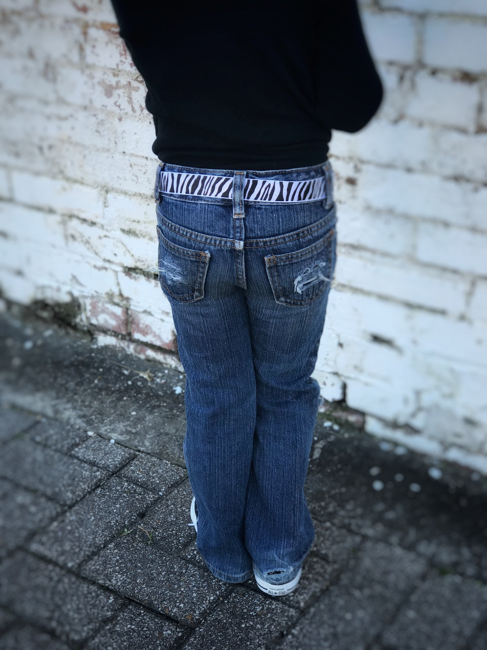 Zebra Girls Distressed Jeans