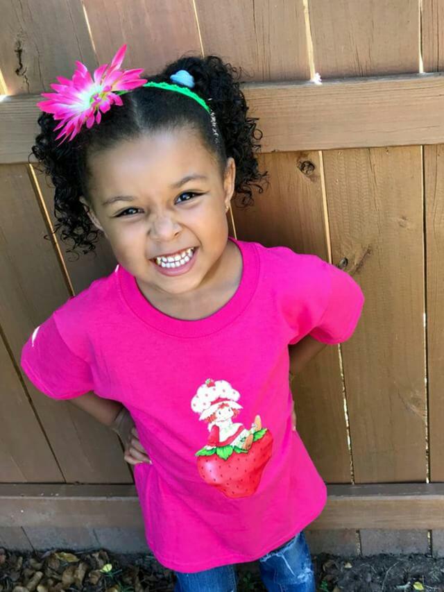 Strawberry Shortcake Cartoon Girls Shirt