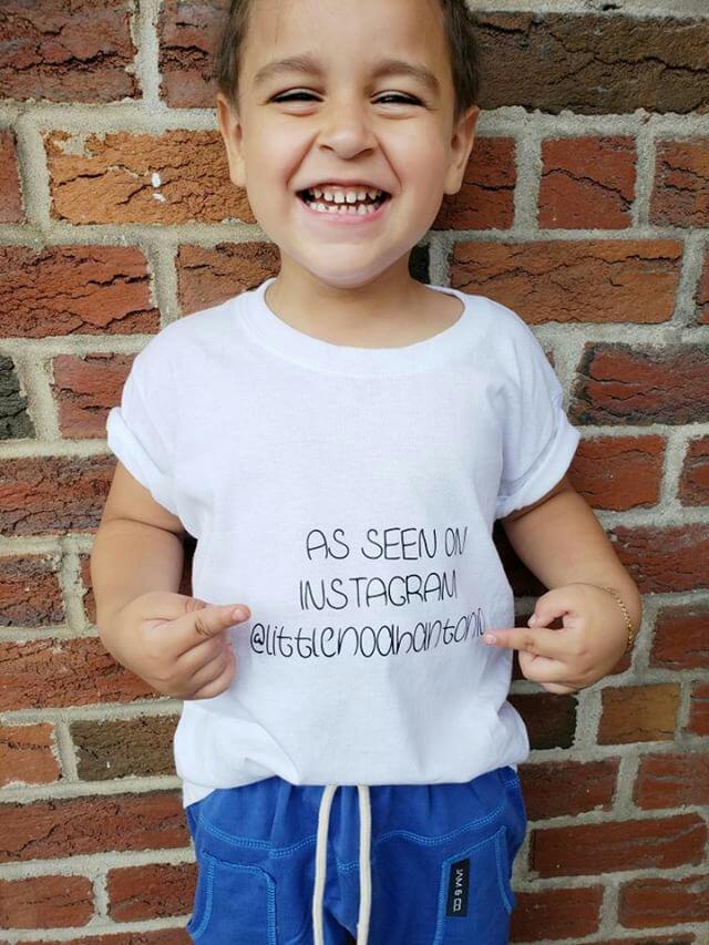 As seen on Instagram Personalized Boys Shirt Girls Shirt