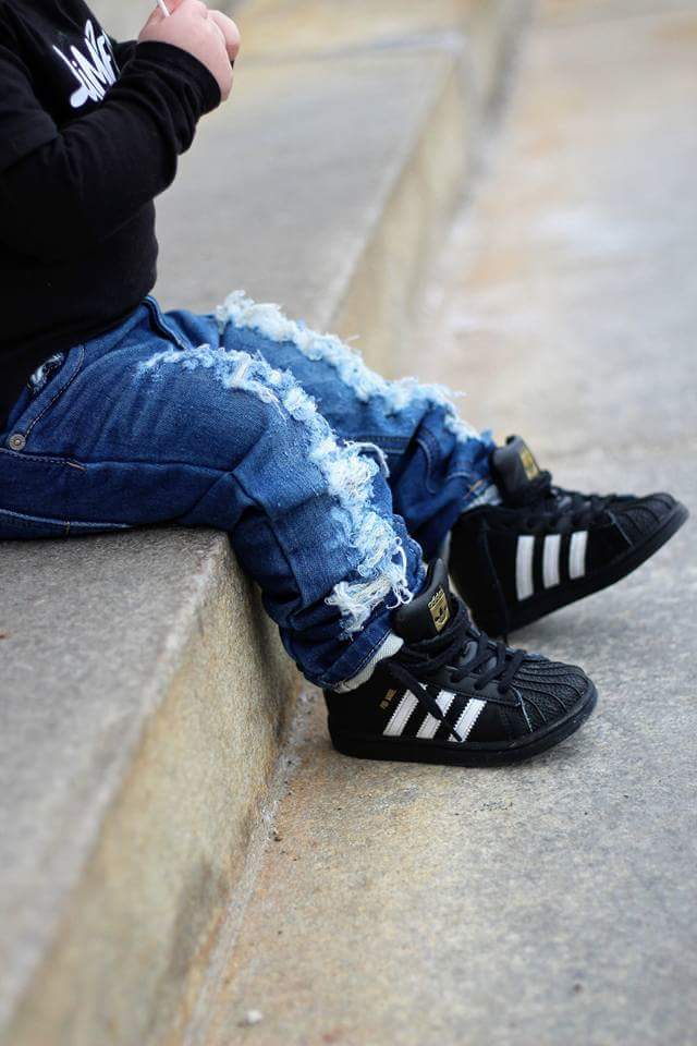 Vic Boys Distressed Jeans