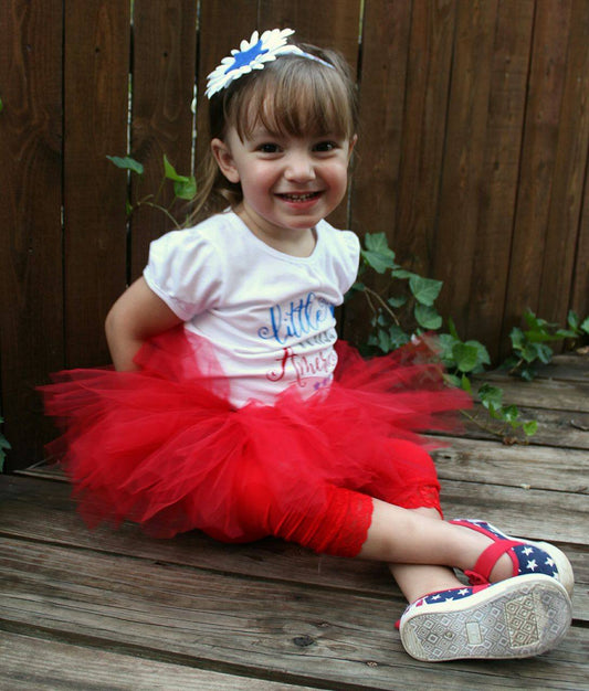 Little Miss America Tutu Outfit 4th of July