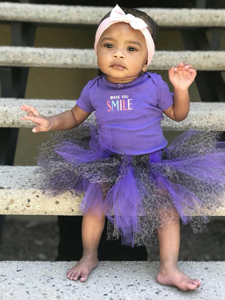 Cheetah Print and Purple Tutu