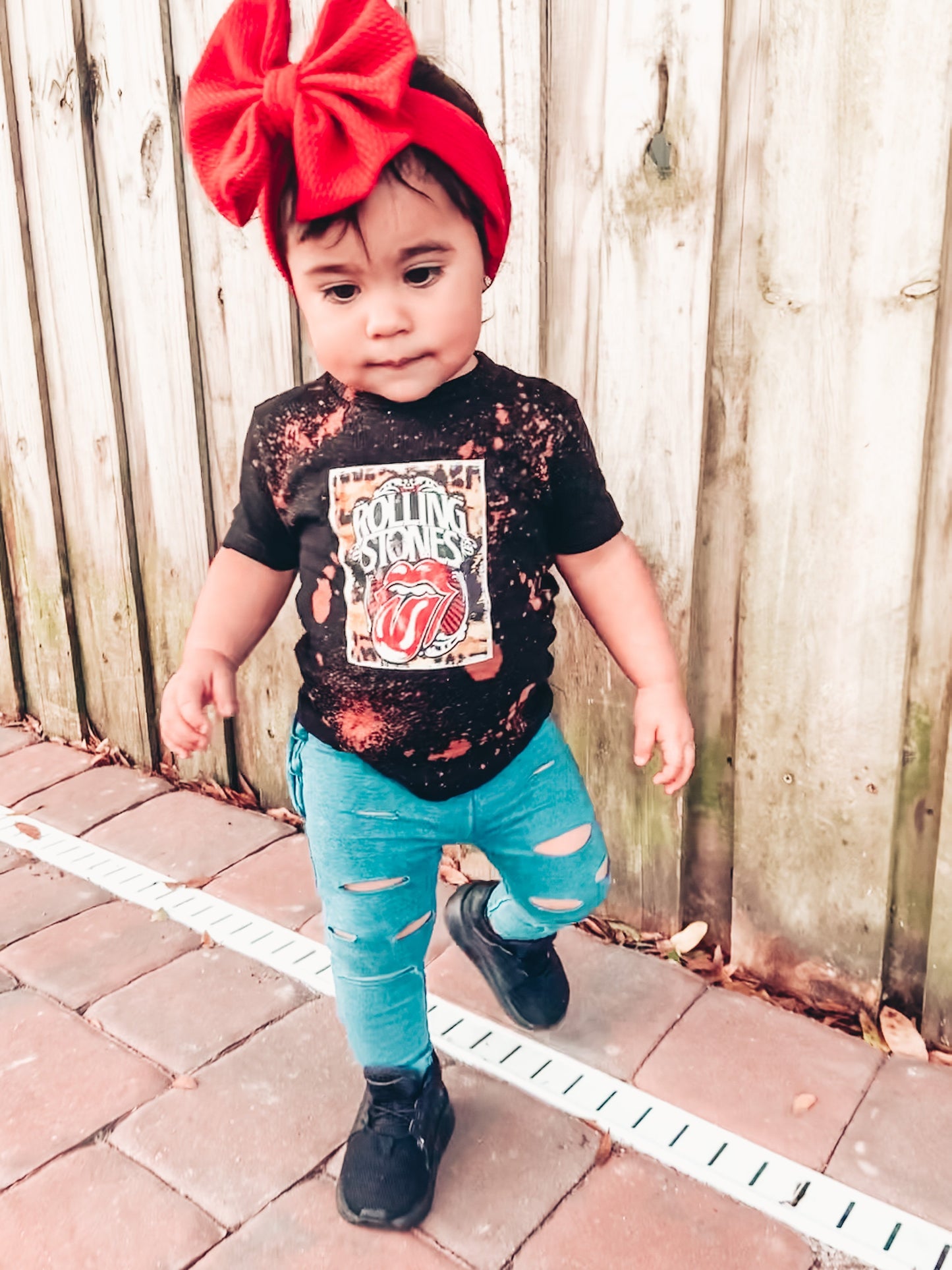 Rock n Roll Rolling Stones Acid Shirt Girls Shirt Boys Shirt