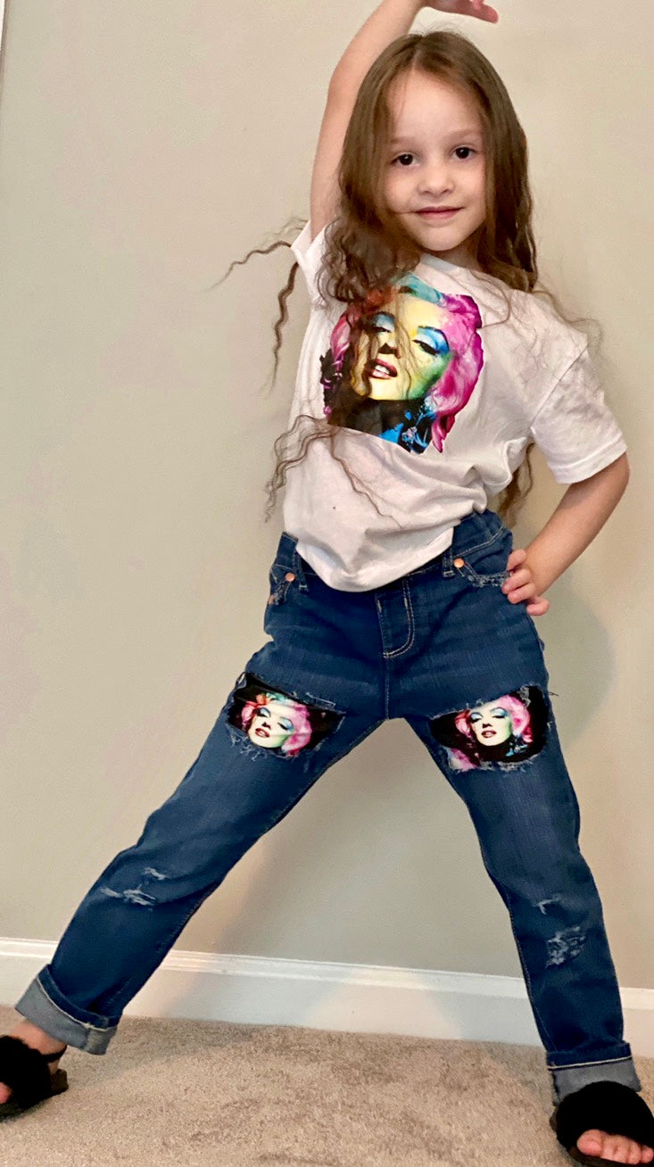 Marilyn Monroe Girls Shirt Ladies Shirt