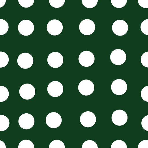 Green Polka Dots Christmas Handmade