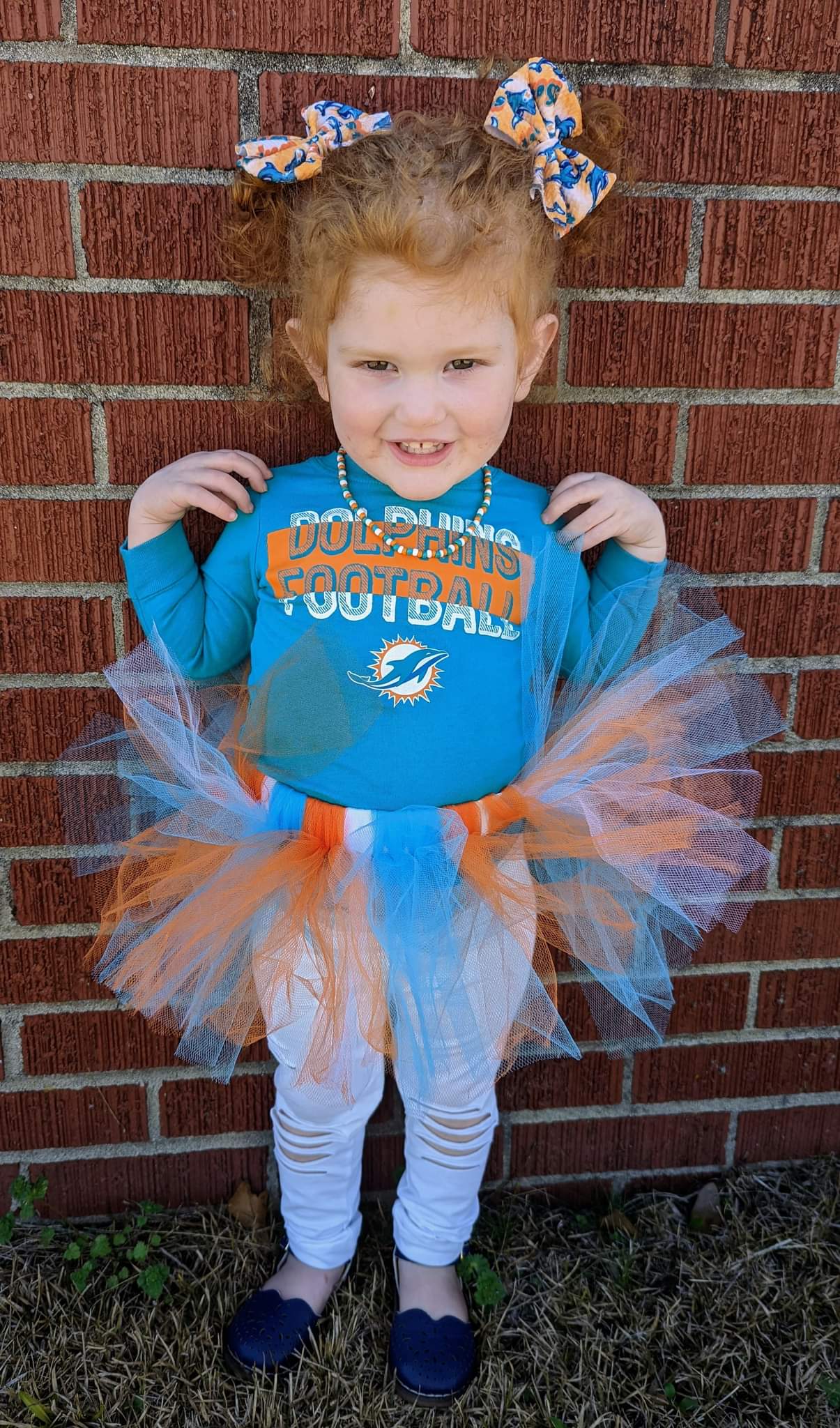 NFL Dolphins Tutu Football
