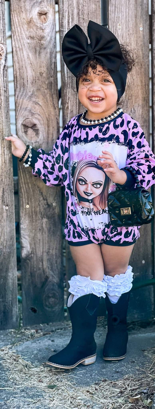 Tiffany Sweater Romper Halloween