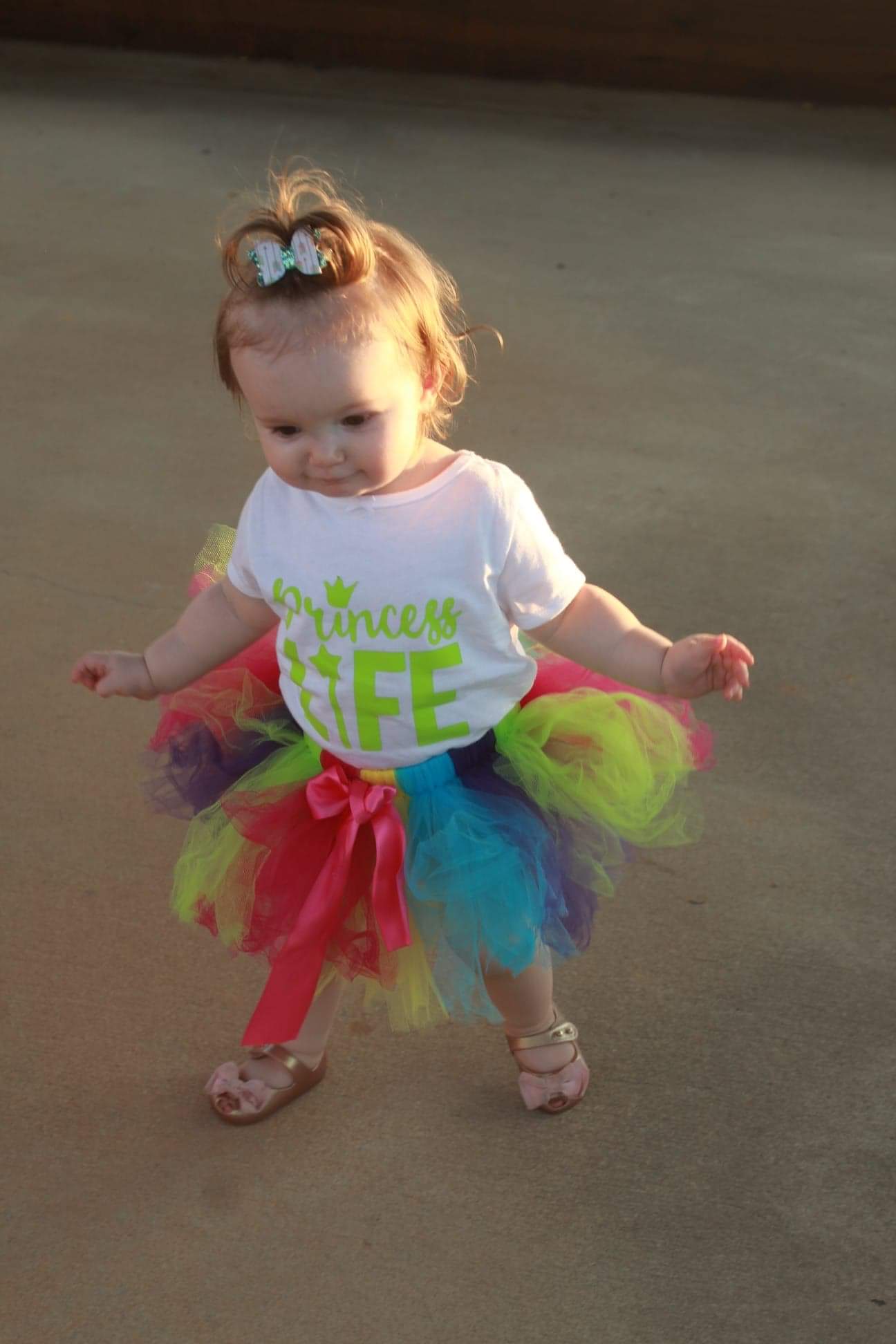 Lime Green Princess Life Tutu Outfit