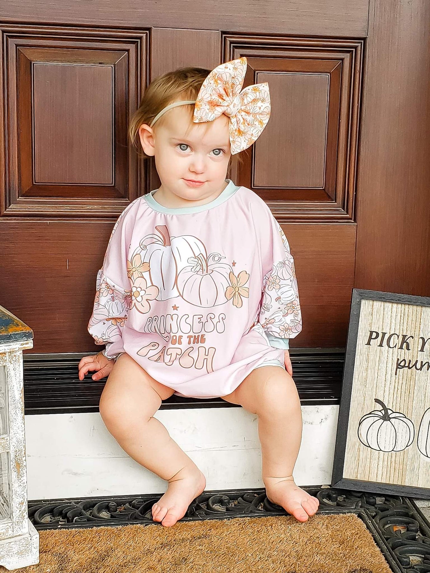 Princess of the Patch Sweater Romper Halloween
