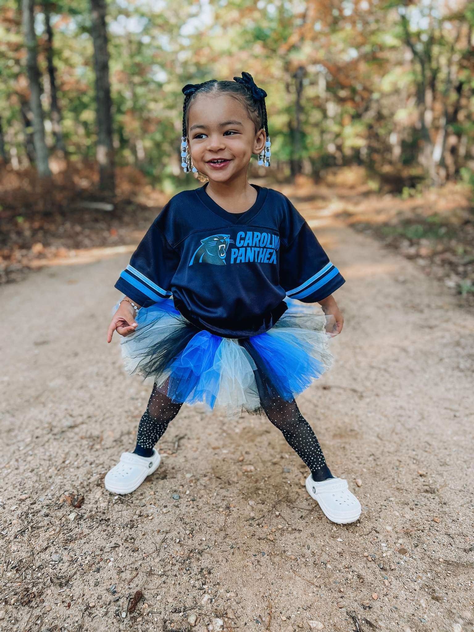 NFL Panthers Tutu Football