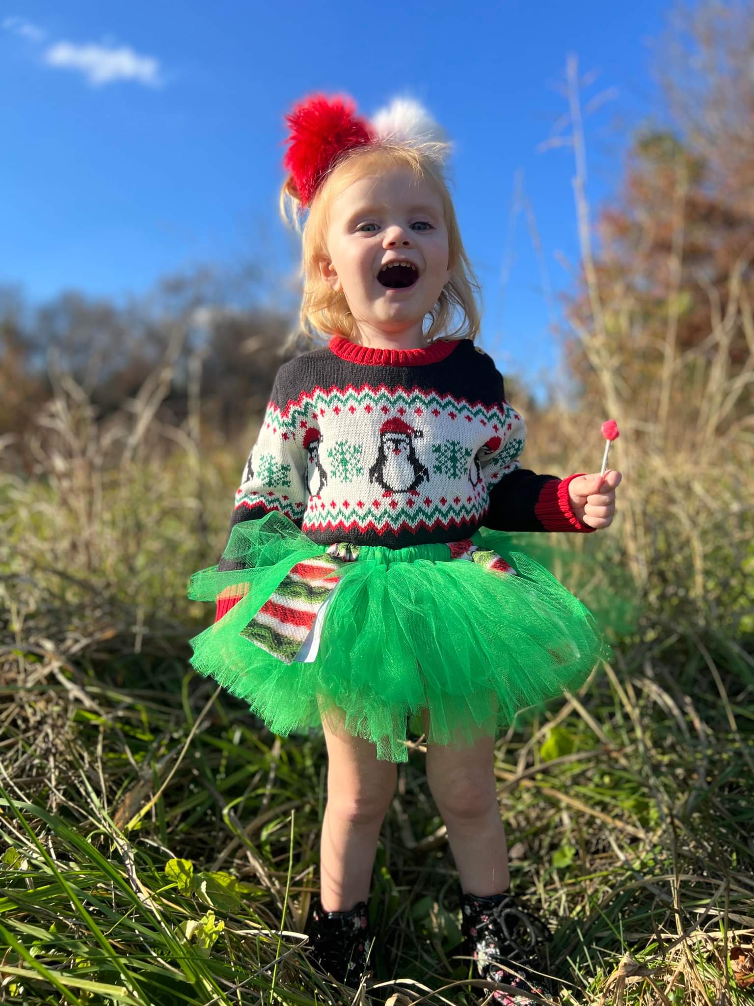 Christmas Sweater tutu