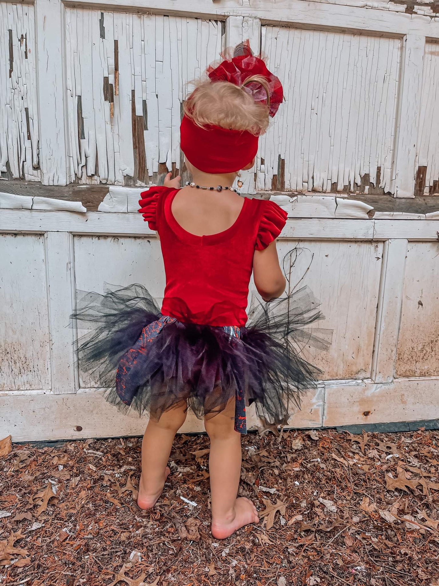 Blood Splatter Halloween Tutu