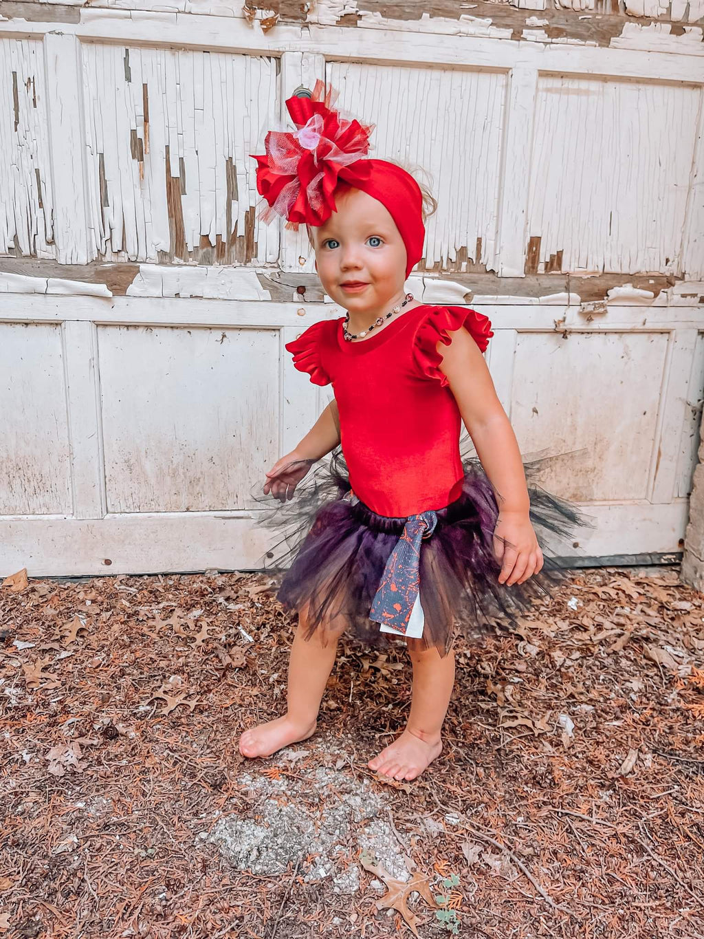 Blood Splatter Halloween Tutu