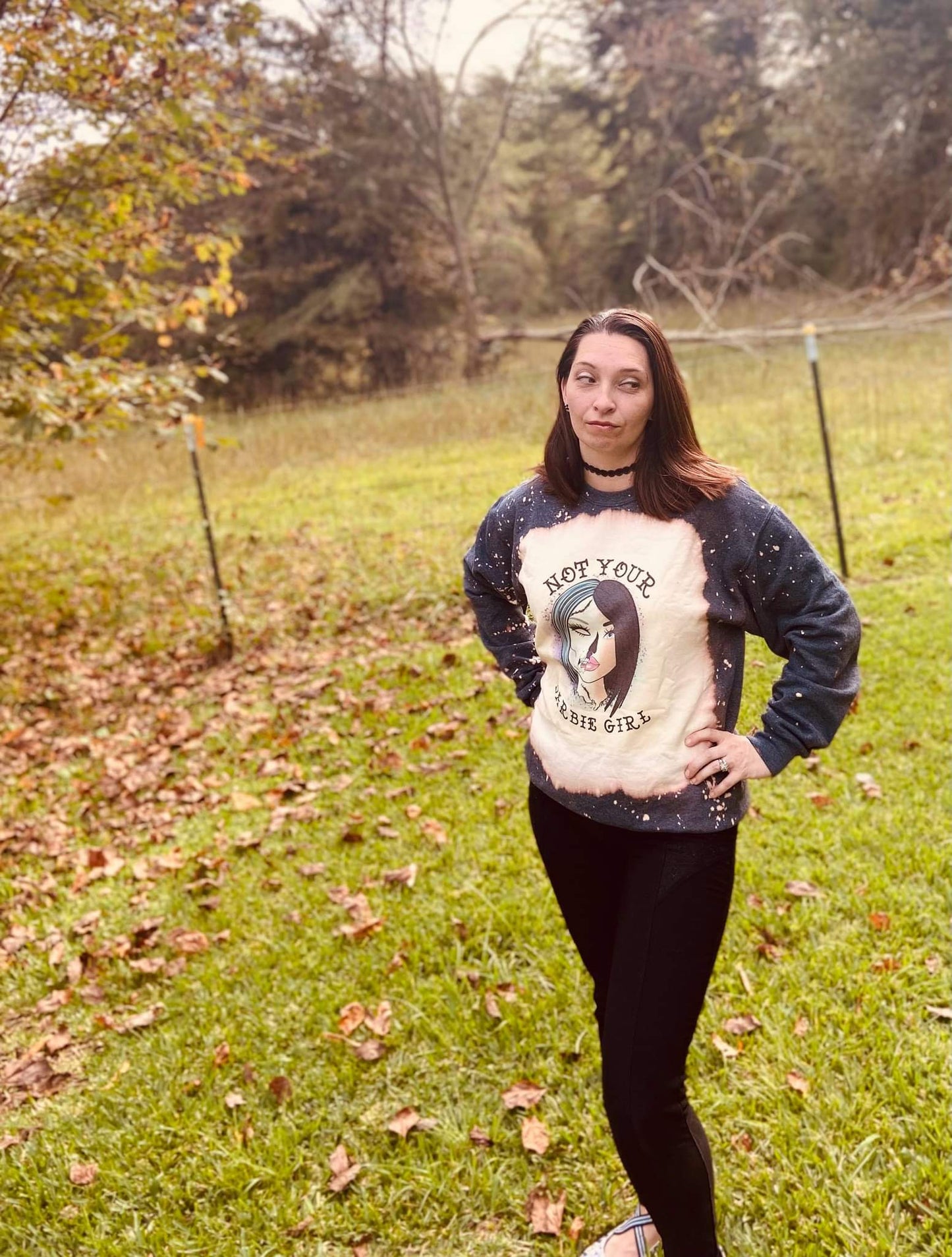 Not Your Barbie Girl Ladies Shirt Girls Shirt