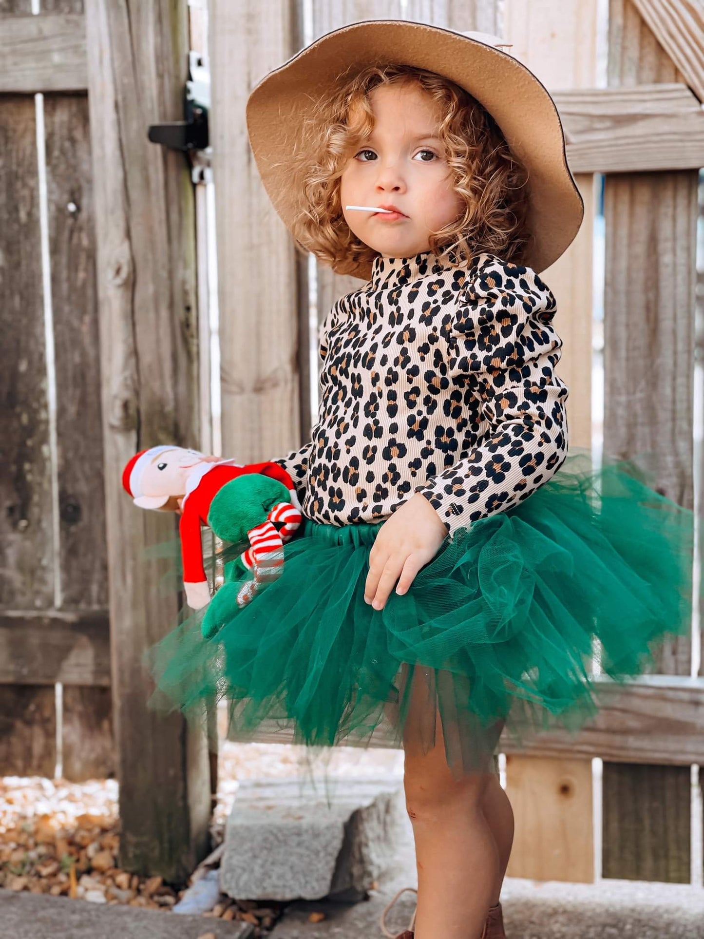 Hunter Green Tutu Christmas