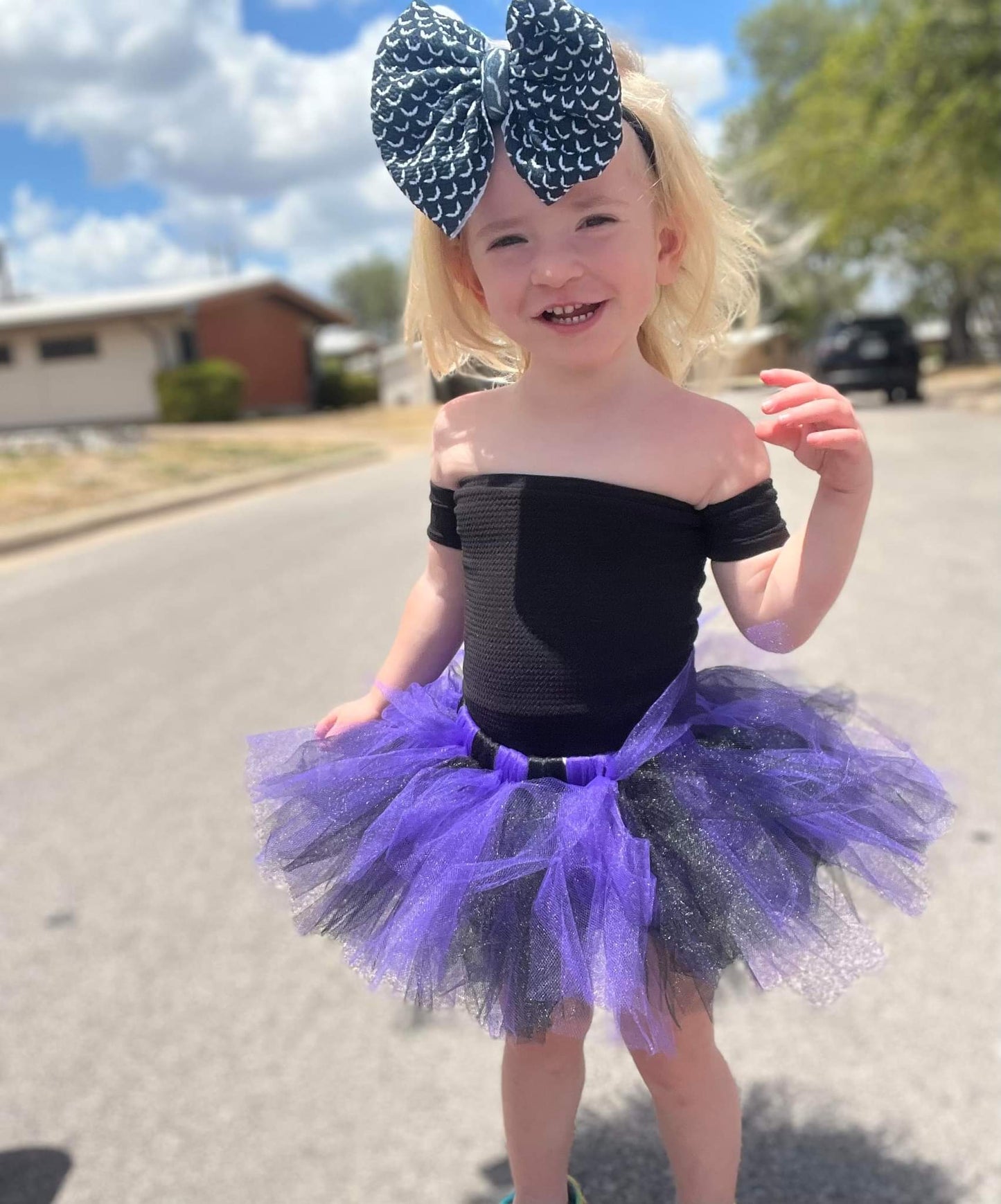 Black & Purple Tutu