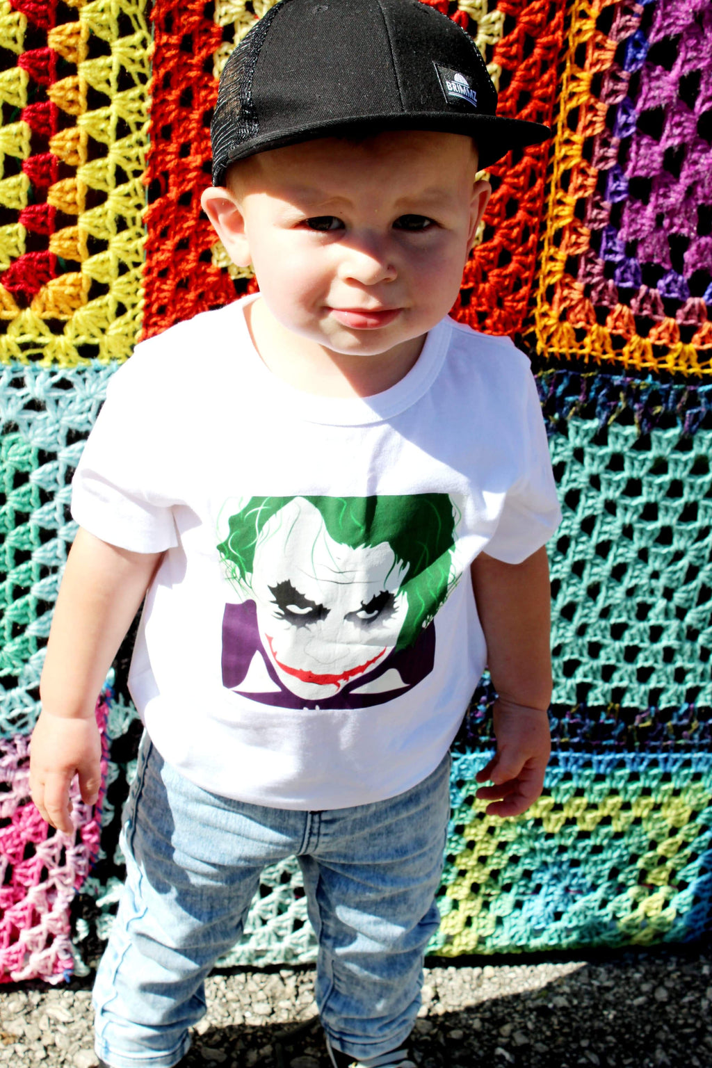 Joker Face Boys Shirts Girls Shirt