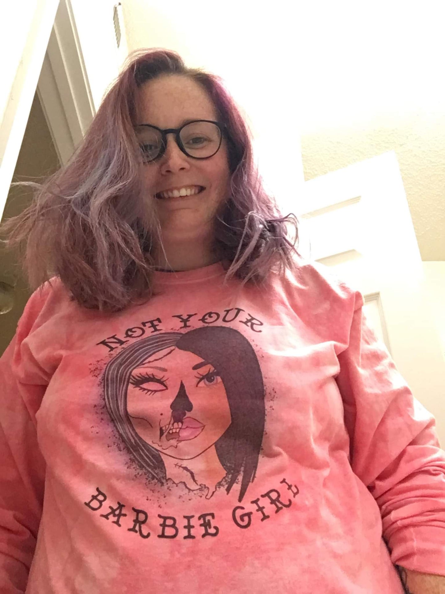 Not Your Barbie Girl Ladies Shirt Girls Shirt