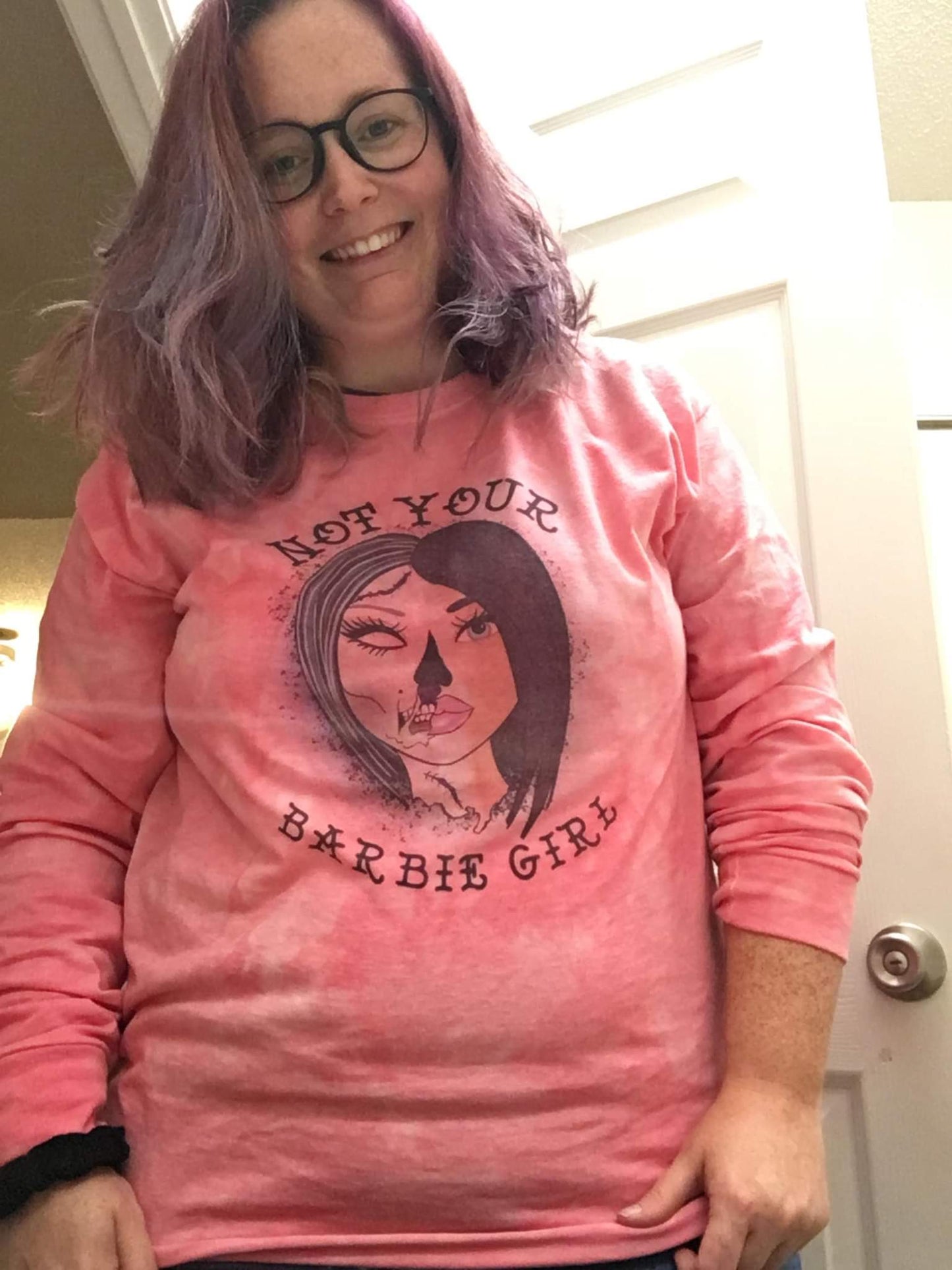 Not Your Barbie Girl Ladies Shirt Girls Shirt