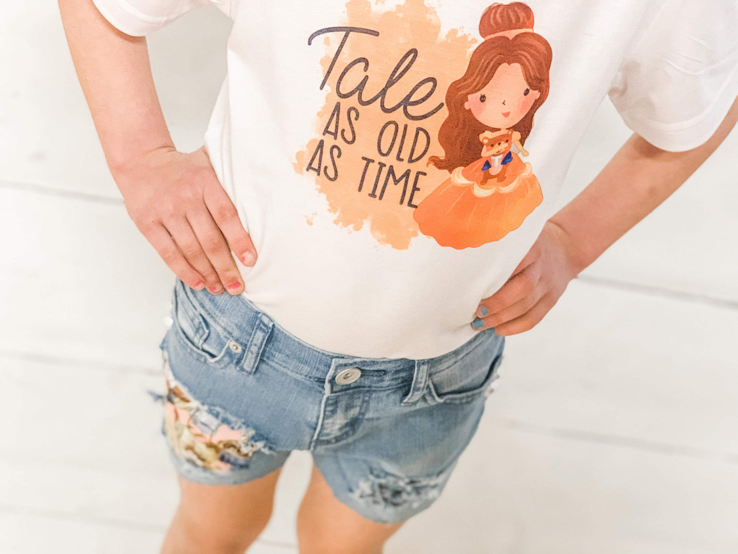 Disney Princess Beauty and the Beast Belle Girls Shirt