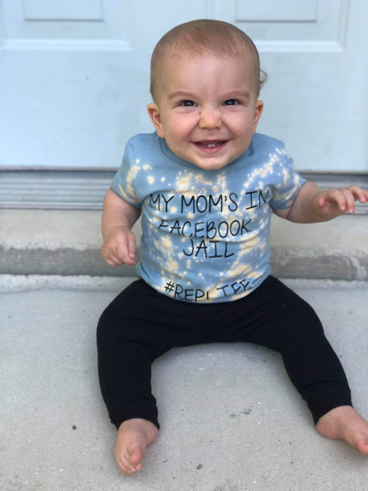 My Mom Is In Facebook Jail #Replife Girls Shirt Boys Shirt