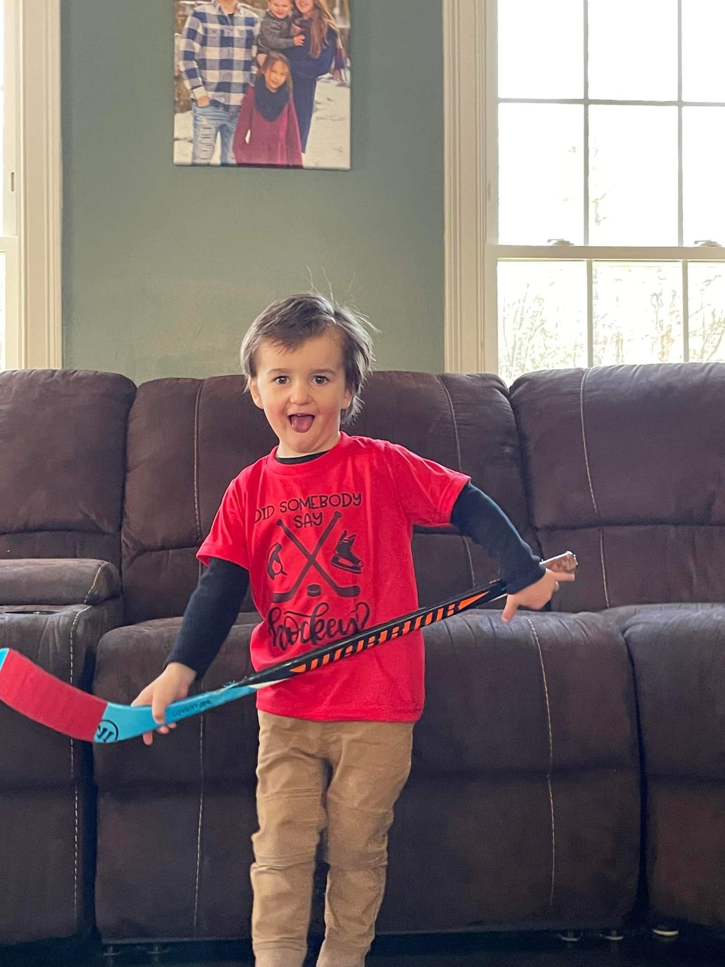 Did Someone Say Hockey girls shirt boys Shirt