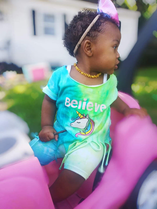 Believe unicorn girls Shirt