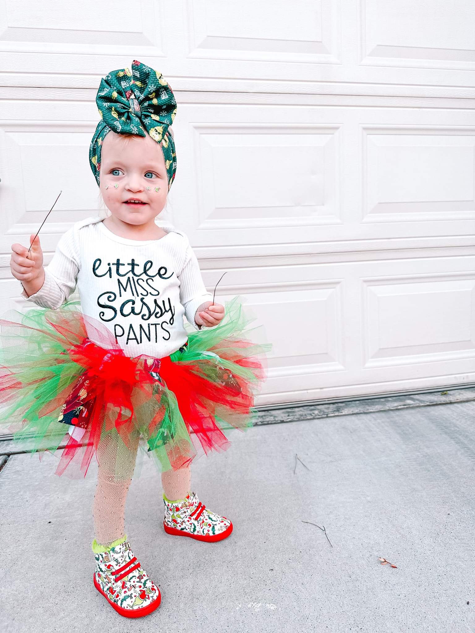 Grinch Tutu Christmas