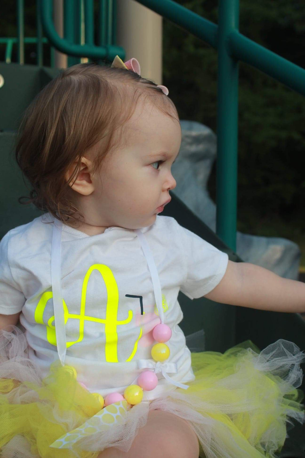 Personalized Lemonade Tutu Outfit