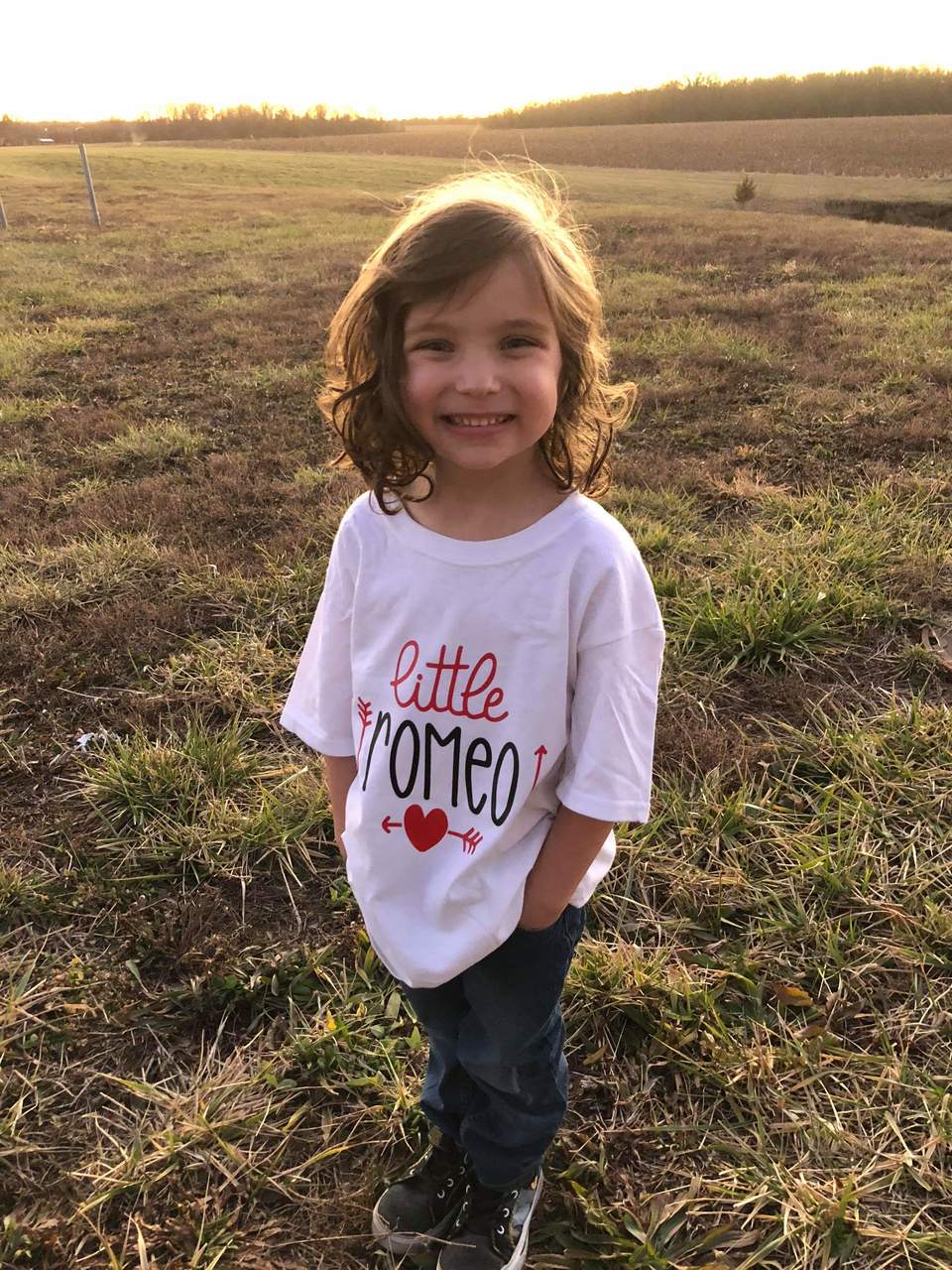 Little Romeo Boys Shirt Valentines