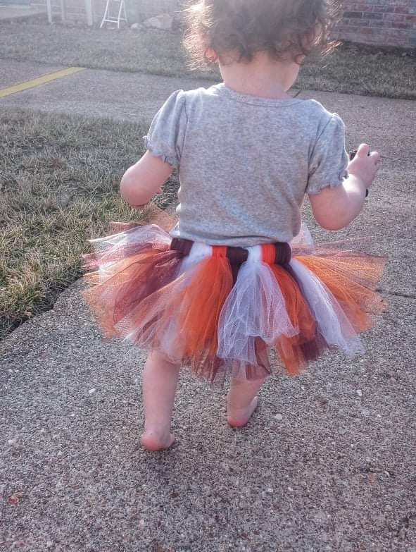 NFL Browns Tutu Football