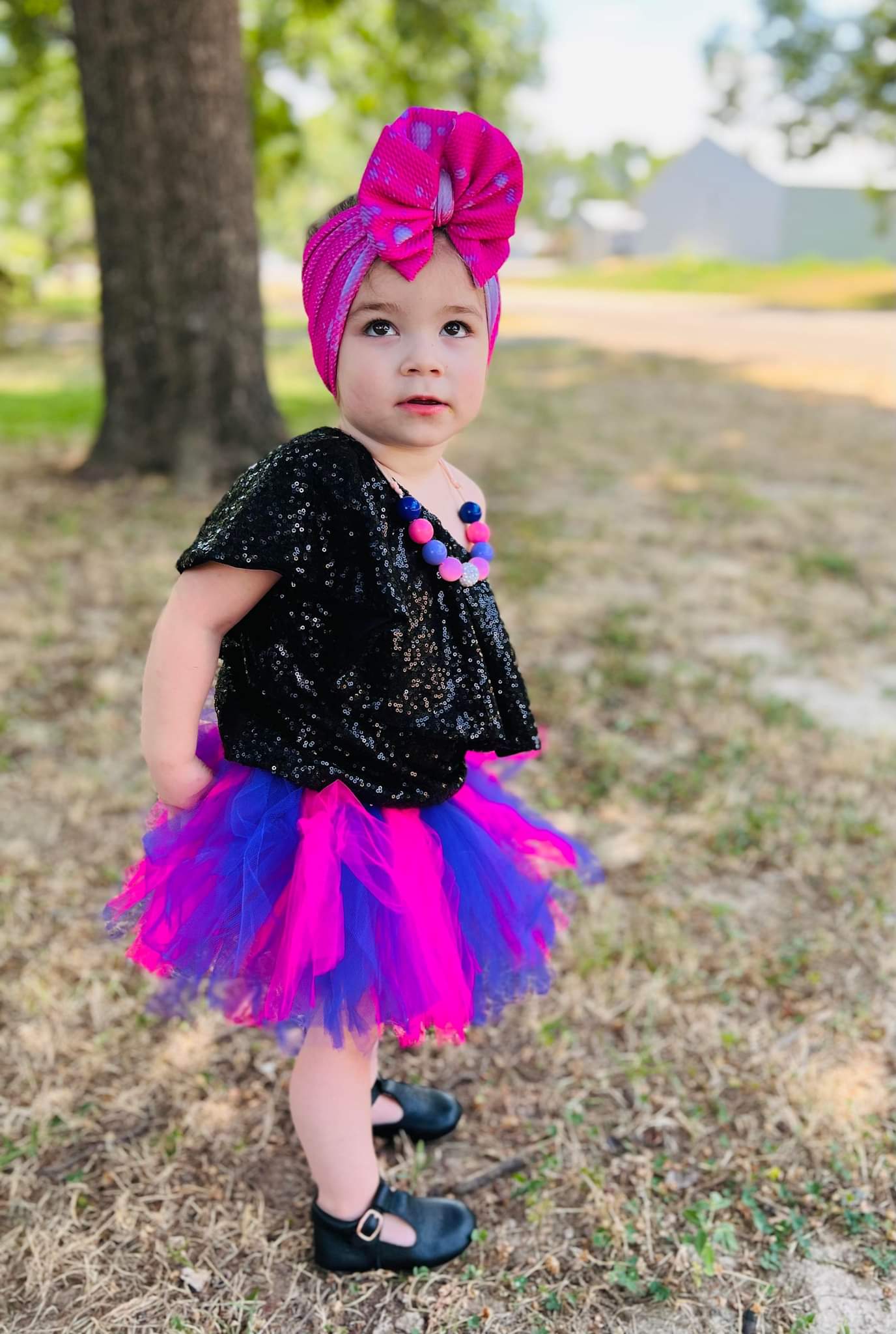 Fuchsia & Purple Tutu